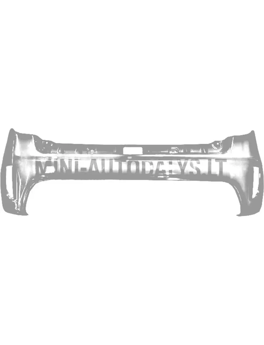 Galinis bamperis Ligier JS50/JS50L Ph3 Sport (mėlynas)