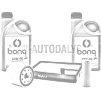 Filtrų paketas 2 Aixam Kubota Z402 + 2 litrai variklinės alyvos