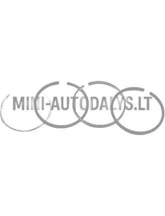 Stūmoklinių žiedų rinkinys Aixam Kubota Z402
