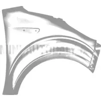 Priekinis dešinysis sparnas Ligier JS50/JS50L Ph2/Ph3 (nedažytas)