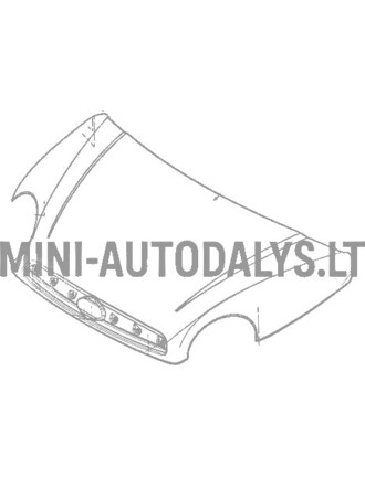 Gaubtas Microcar MGO4 / Due3 (Toledo raudona)