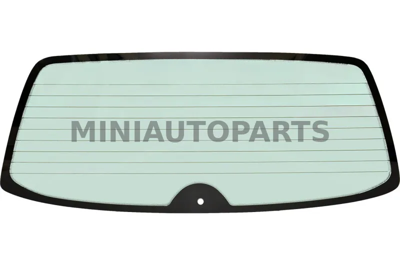 Baltas galinis langas be pasipriešinimo Microcar LYRA