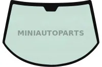 Priekinis stiklas Microcar P85 / DUE