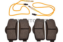 Priekinių trinkelių rinkinys /jdm Chatenet CH26