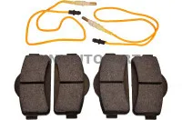 Priekinių trinkelių rinkinys /jdm Chatenet CH26