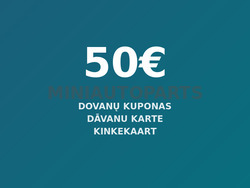 Dovanų kuponas 50€