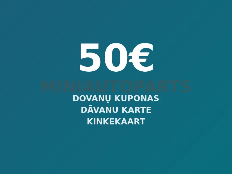 Dovanų kuponas 50€