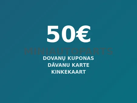 Dovanų kuponas 50€