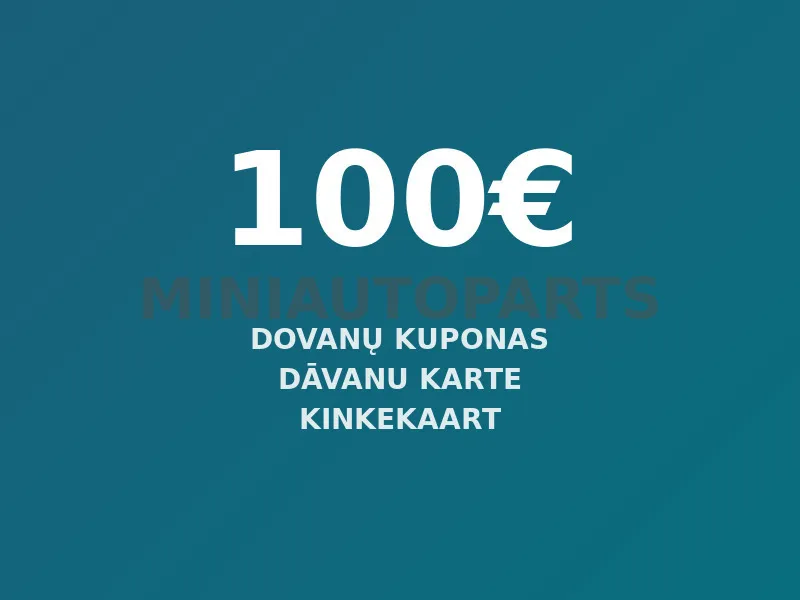 Dovanų kuponas 100€