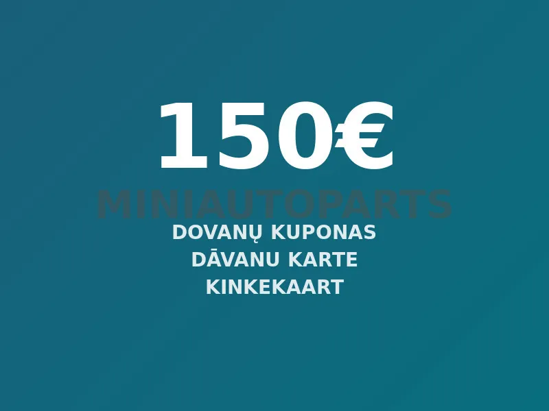 Dovanų kuponas 150€