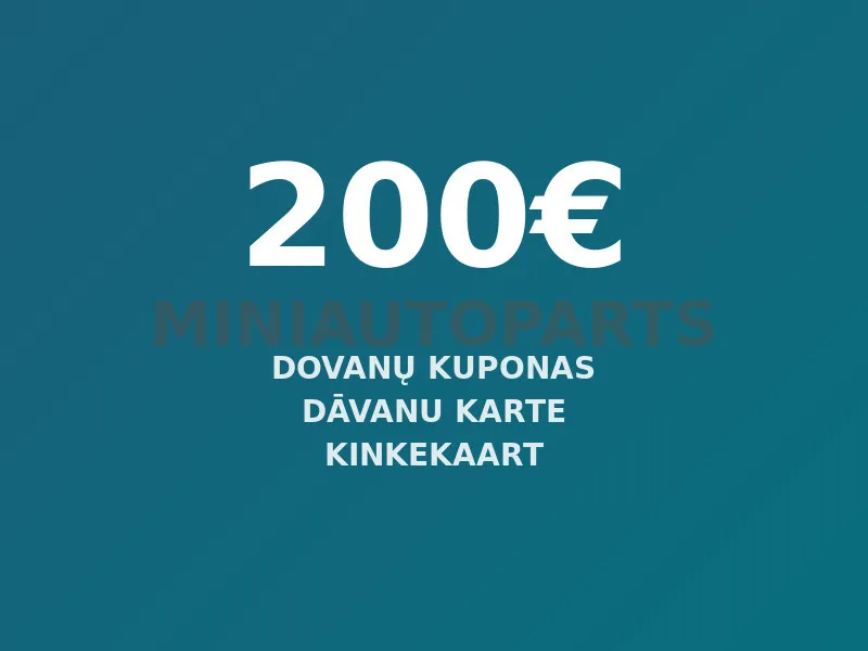 Dovanų kuponas 200€