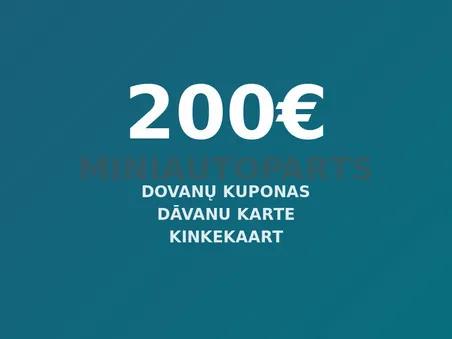 Dovanų kuponas 200€