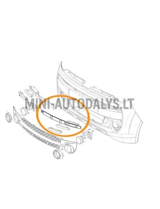 LED juosta kairėje Microcar MGO3 / MGO4