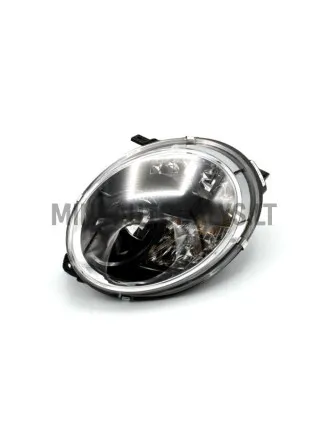 Kairysis priekinis žibintas Microcar MGO 4 / MGO 5 / Dué 3 (juodas)