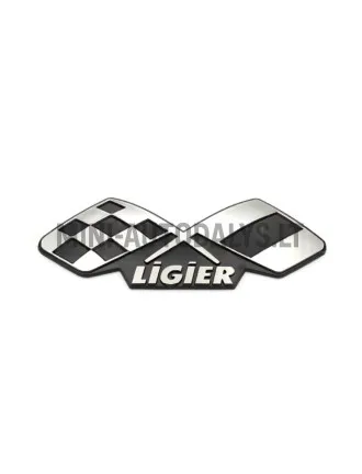Emblema su logotipu priekinis bamperis galinis dangtis Ligier JS60 / Myl