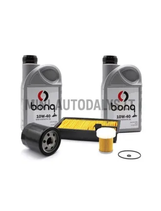 Filtrų paketas Aixam Kubota Z402 + 2 litrai variklinės alyvos