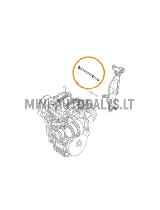 Varžtas pavarų dėžė Ligier / Microcar M10x240