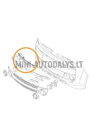 LED juosta priekyje dešinėje Microcar MGO3 / MGO4