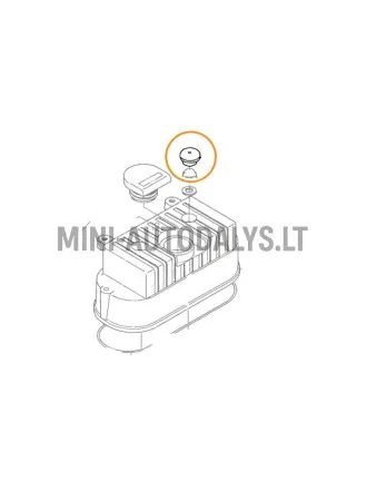 Apsauginis vožtuvo dangtelio dangtelis Aixam Kubota Z402