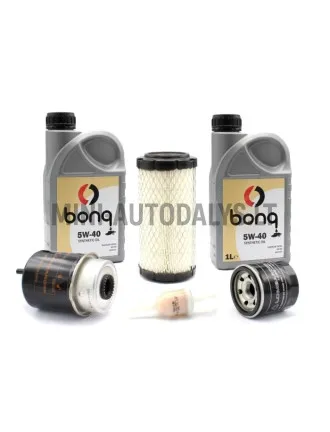 Filtrų paketas Lombardini 442 / 492 / 480 DCI + 2 litrai variklinės alyvos