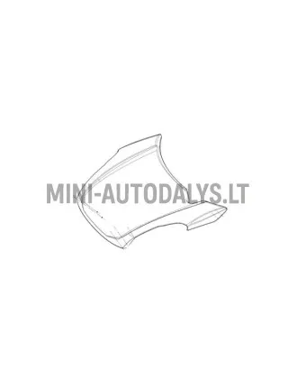 Variklio gaubtas Ligier JS50 / JS50L Ph1