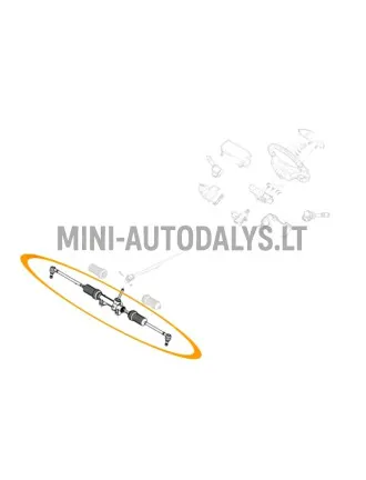 Vairo stiprintuvas Ligier JS50 / JS50L Ph1
