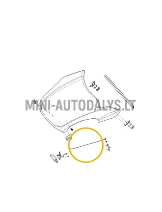 Strypo gaubtas Ligier JS50 / JS50L Ph1