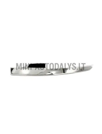 Dekoratyvinė juostelė po priekiniu žibintu Ligier JS50/JS50L Ph2/Ph3 (chromuota)
