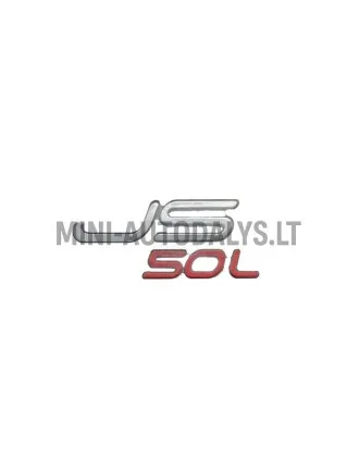 Logotipas galinis liukas Ligier JS50 / JS50L