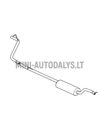 Galinis duslintuvas Microcar MGO2 / M8 / JSRC