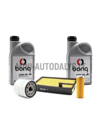 Filtrų paketas 2 Aixam Kubota Z402 + 2 litrai variklinės alyvos