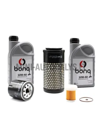Filtrų paketas Aixam Kubota Z482 + 2 litrai variklinės alyvos