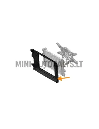 Radiatoriaus dangtelis Ligier IXO