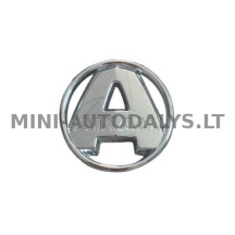 Logotipas "Aixam" gaubtas / galinės durys (chromuotas)