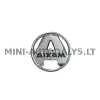 Logotipo emblema "Aixam" gaubtas / galinės durys