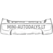 Galinis bamperis Ligier JS50/JS50L Ph2/Ph3