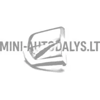 Kampinė dešinioji durų rankena "Aixam" (chromuota)