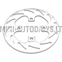Galinis kairės pusės stabdžių diskas Microcar / Ligier 1400353 (Ø 180 mm)