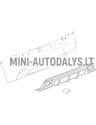 Spoileris galinis bamperis Ligier JS50 Ph1 Spor1