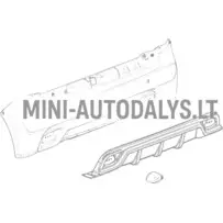 Spoileris galinis bamperis Ligier JS50 Ph1 Spor1