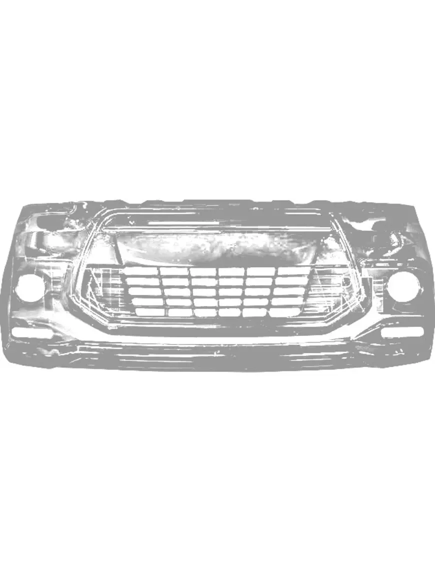 Priekinio bamperio grotelės Ligier JS50 Sport (juodos)