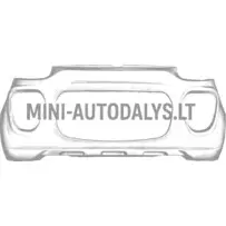 Priekinis bamperis Microcar MGO6 / Dué 6