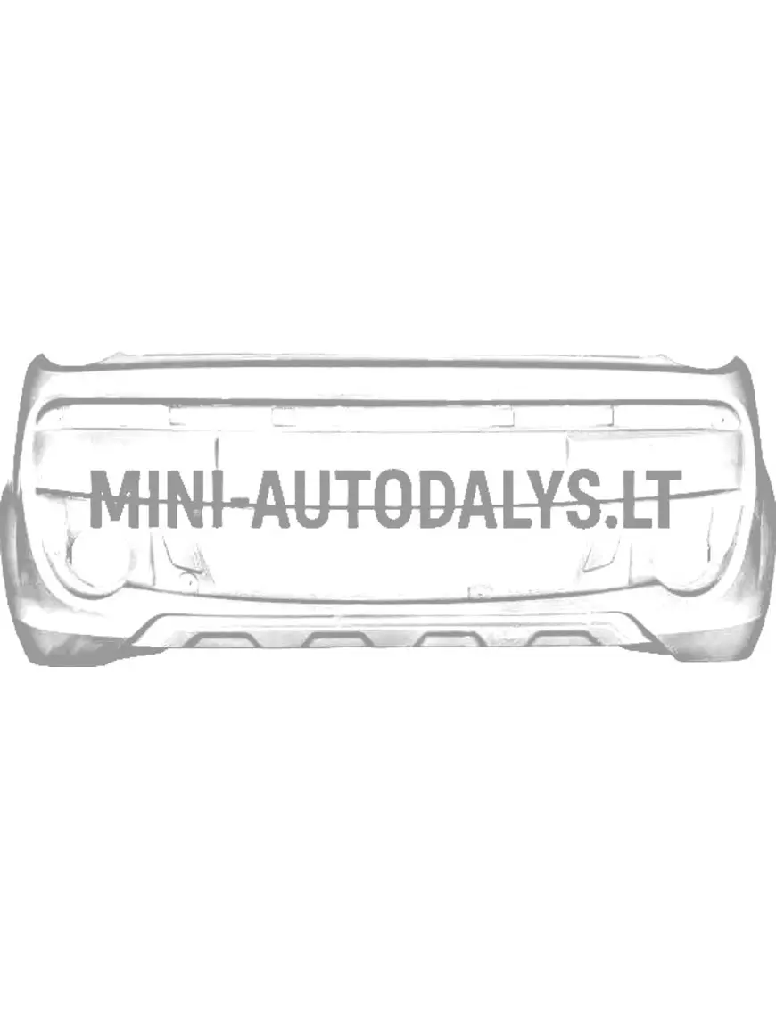 Priekinis bamperis Microcar MGO3 / MGO4 / Dué 2 / Dué 3