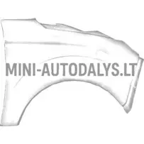 Priekinis dešinysis sparnas Microcar Due2/3 MGO3/4(Balta)