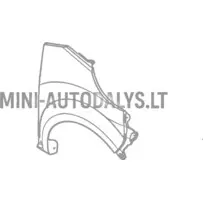 Priekinis dešinysis sparnas Microcar M8