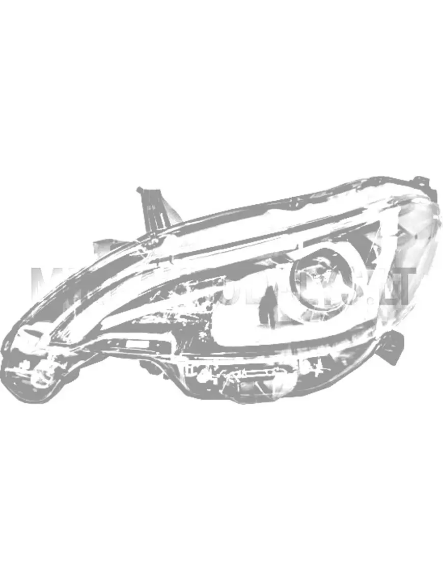 Priekinis kairės pusės žibintas Ligier JS50 / JS50L Ph2 / Ph3
