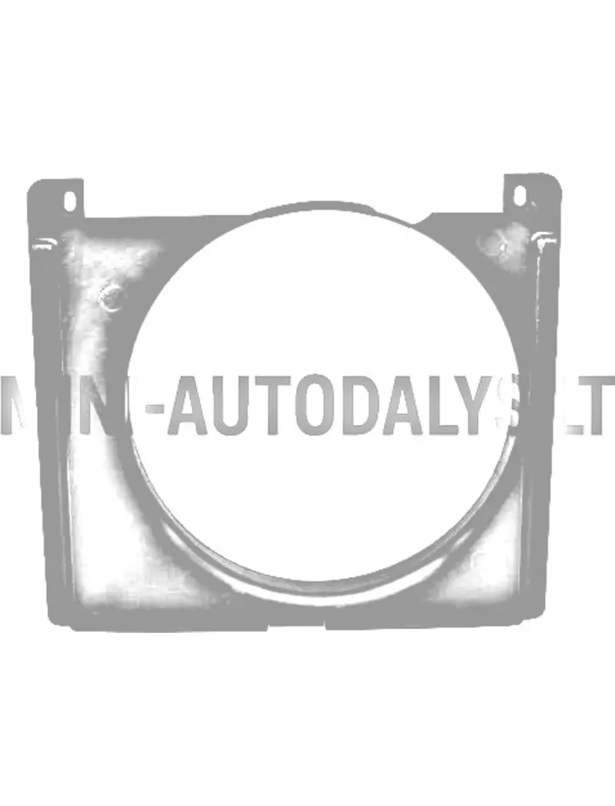 Radiatoriaus korpusas Aixam Kubota