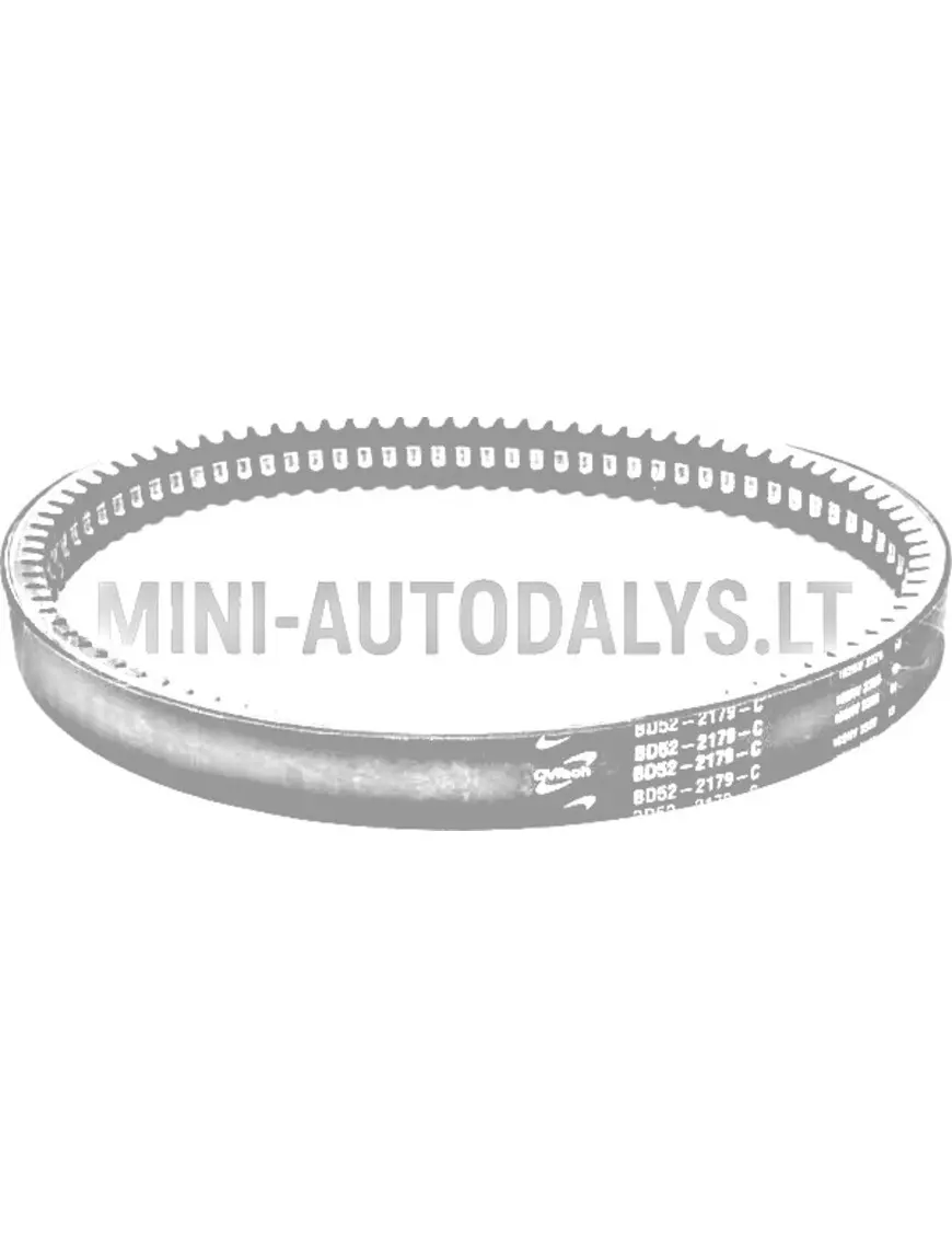 Pavaros diržas Aixam 3MDP23A BD52-2179