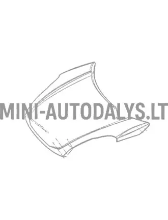 Variklio gaubtas Ligier JS50 / JS50L Ph1