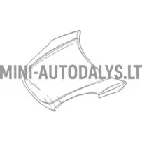 Variklio gaubtas Ligier JS50 / JS50L Ph1